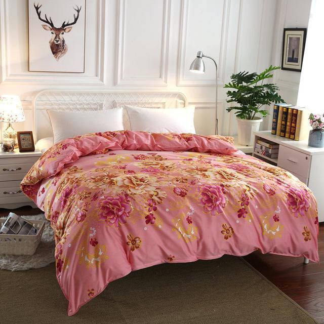 Pink bedsheet